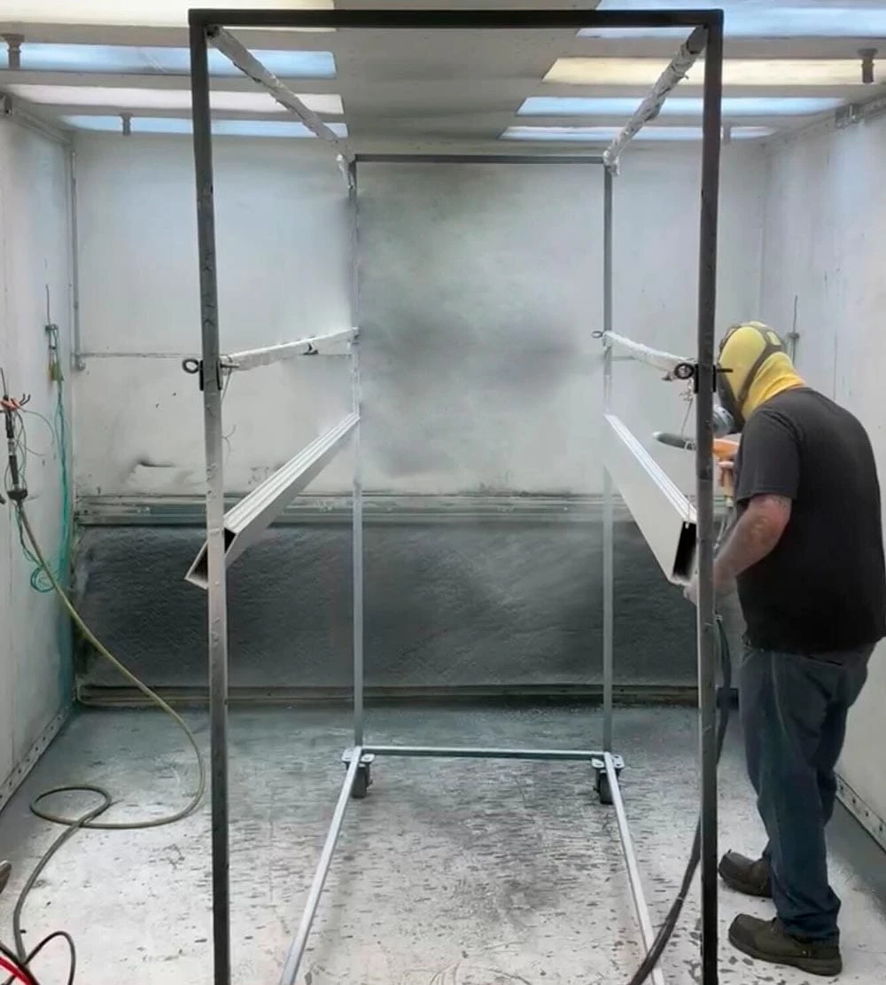 Architectural powder coating